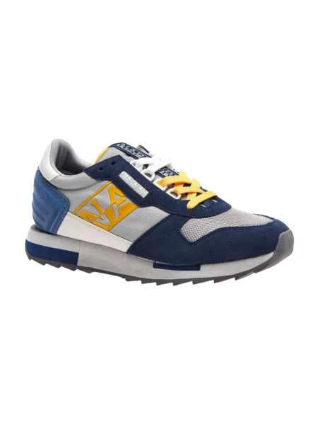 Sneakersy Napapijri skórzane szare