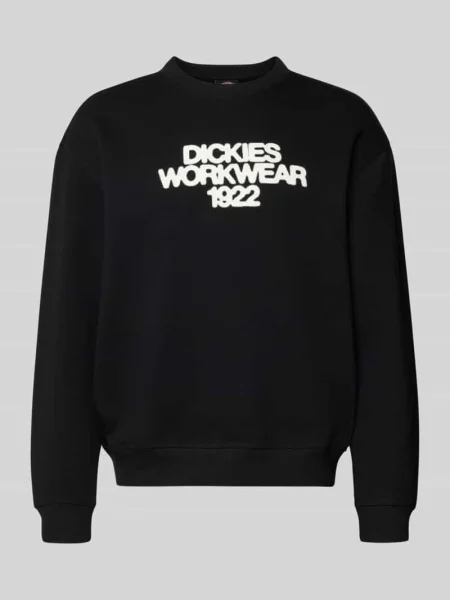 Bluza z nadrukiem z logo model TORREY' Dickies czarna