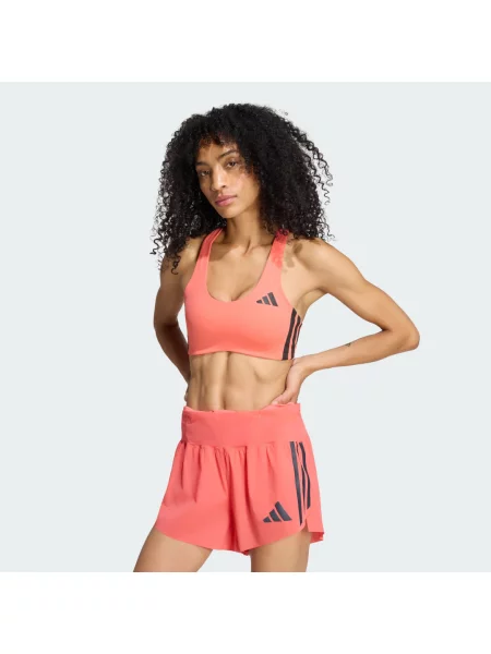 Biustonosz Adizero Run Medium Support czarny