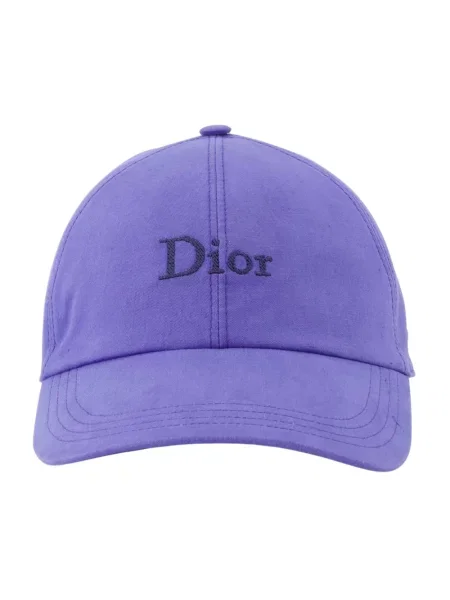 Czapka z daszkiem Dior fioletowa