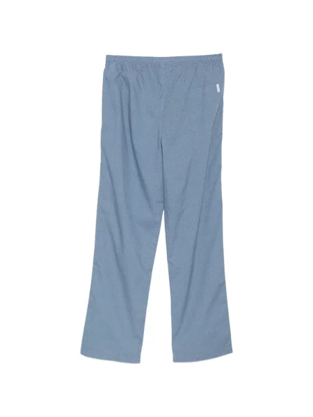 Pantaloni Zegna cu imagine albastru