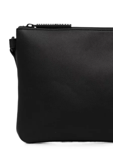 Curea Armani Exchange cu autograf negru
