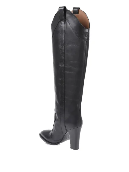 Botine Paris Texas din piele negru