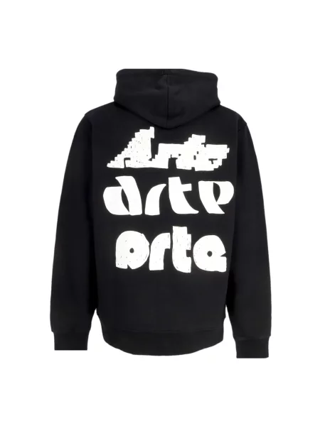 Bluza z kapturem Arte Antwerp z kapturem z nadrukiem czarna