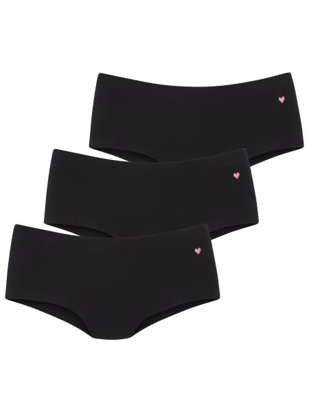 LASCANA Spodnje hlače roza črna