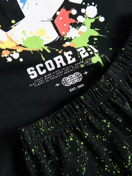 Пижама Reserved черная