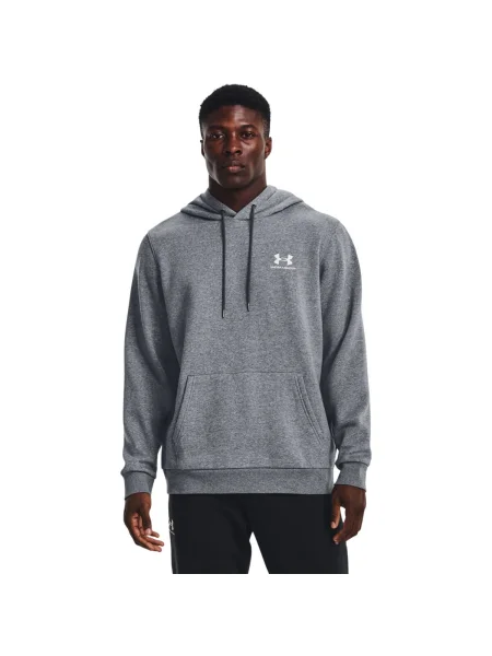 Hanorac cu glugă Under Armour din fleece gri