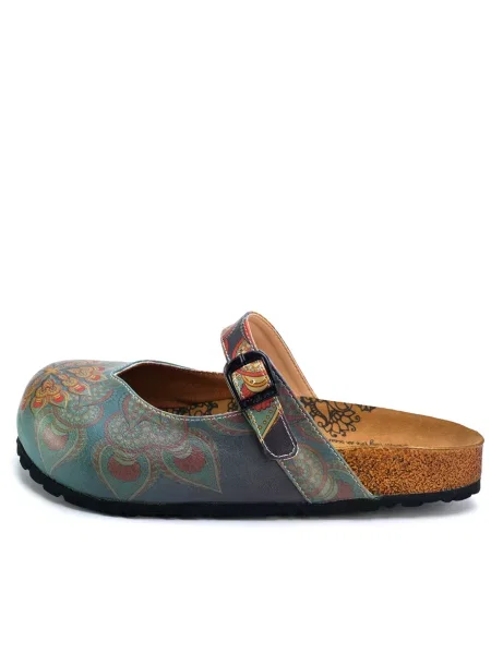Goby Saboţi Women shoes Goby-Calceo mules albastru