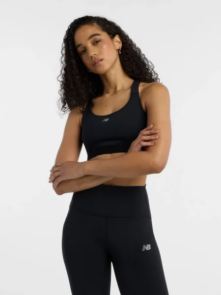 Спортивний топ New Balance перероблений чорний
