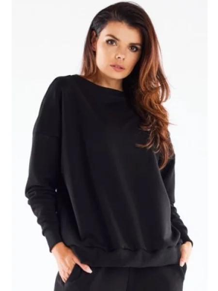 Bluza z kapturem Infinite You czarna