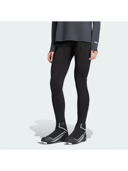 Legginsy Terrex Xperior ze szczotkowanego polaru czarne