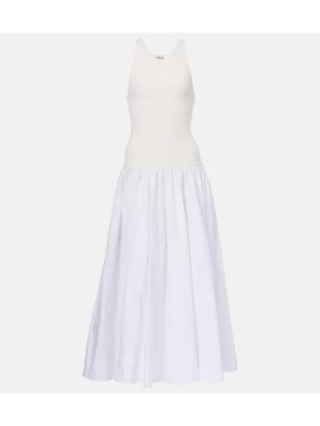 Rochie maxi Staud de costum alb