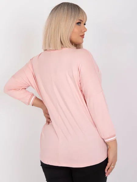 Bluză Fashionhunters roz