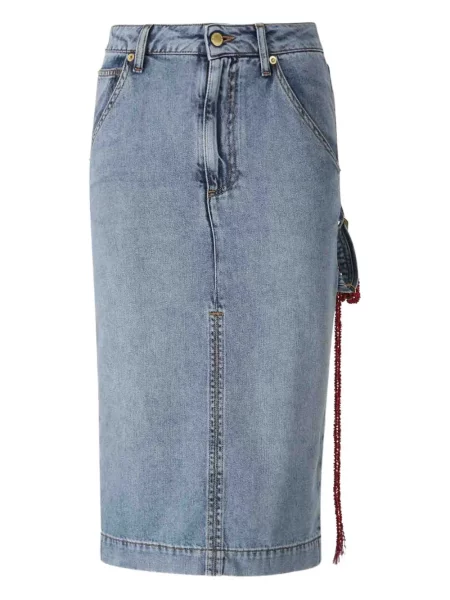 Fustă din denim Darkpark albastru