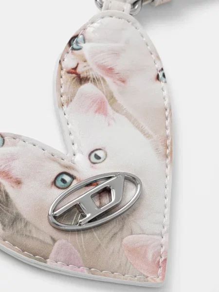 Diesel Obesek za ključe PLAY PLAY MIRROR bež