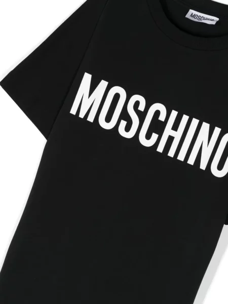 Koszulka dziecięca Moschino czarna