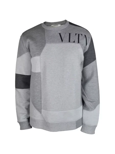 Hanorac crewneck Valentino Garavani gri