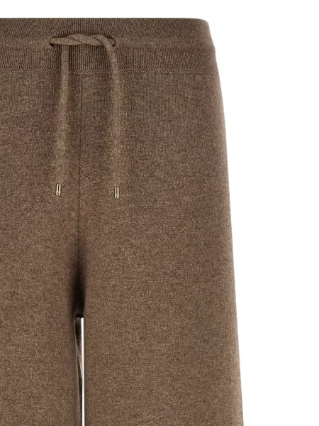 Pantaloni Agnona tricotate maro
