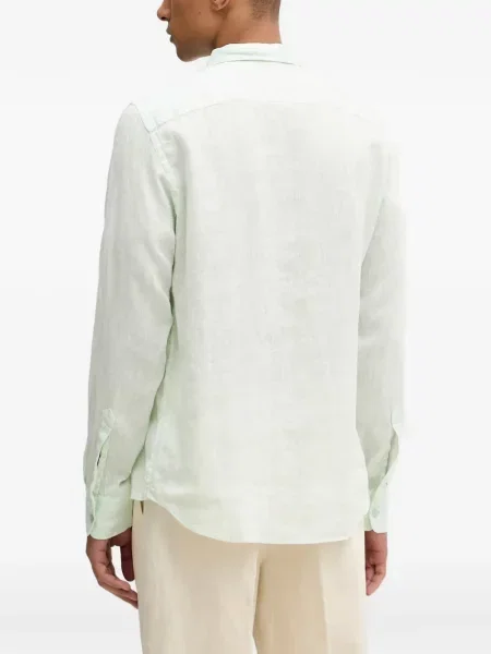 Cămașă Guess de in verde