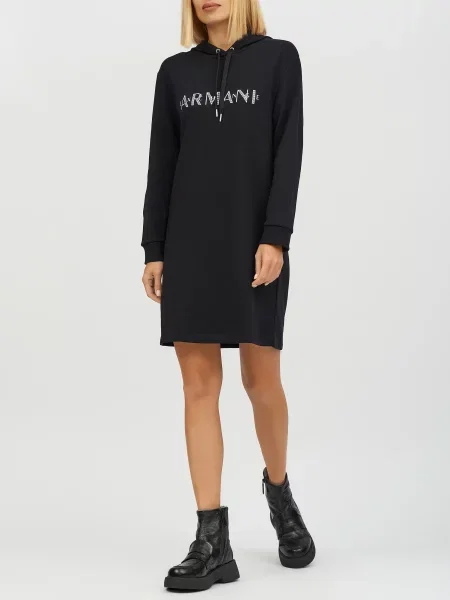 Сукня Armani Exchange чорна