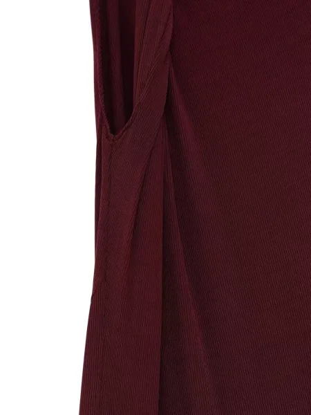 Rochie maxi Atlein lungă de costum roșu