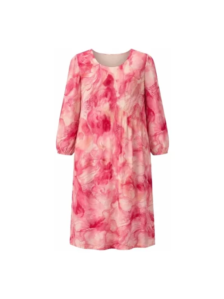 Sukienka midi 2-biz różowa