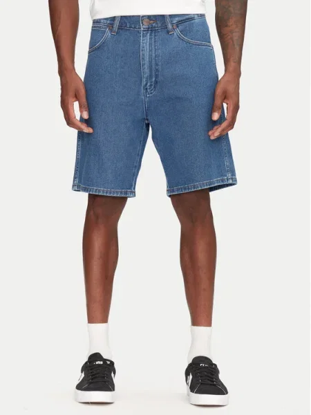 Wrangler Pantaloni scurți de blugi Frontier albastru