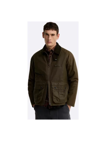 Barbour Kurtka Durran gruen brązowa