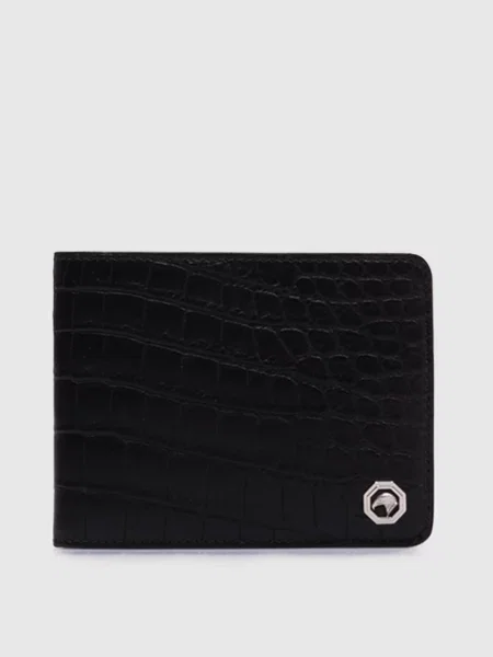 Портмоне зі шкіри крокодила Stefano Ricci чорне