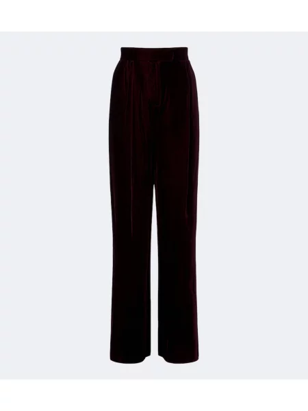Pantaloni Valentino de catifea
