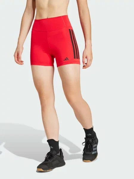 Велосипедки adidas 3 Stripes червоний