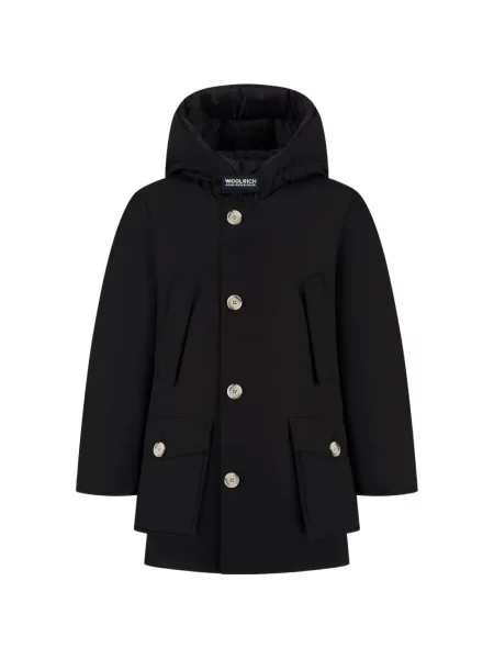 Płaszcz dziecięcy Woolrich czarny