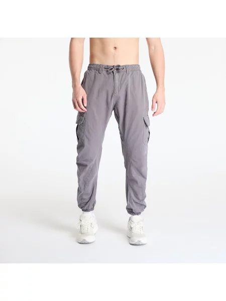 Kalhoty Urban Classics Cargo Jogging Pants Grey L šedé