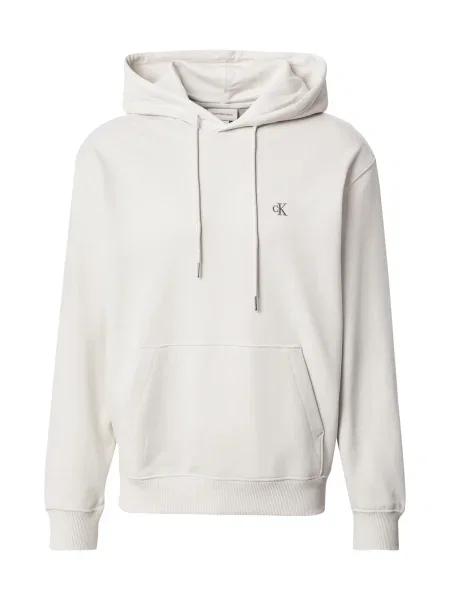 Palton Calvin Klein Jeans cu glugă bej