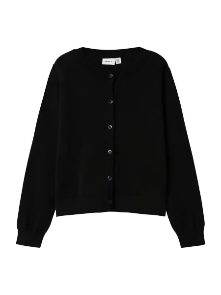 NAME IT Geacă tricotată NKFValane' negru