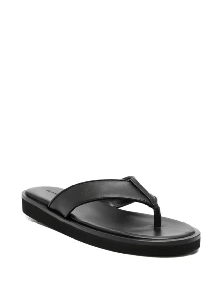 Sandale Dear Frances fără toc negru