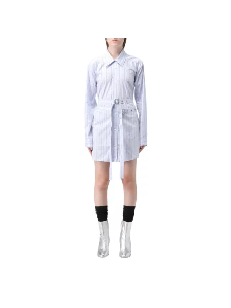 Mała mały sukienka koszulowa Ambush niebieska