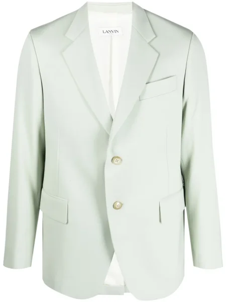 Sacou Lanvin de lână verde