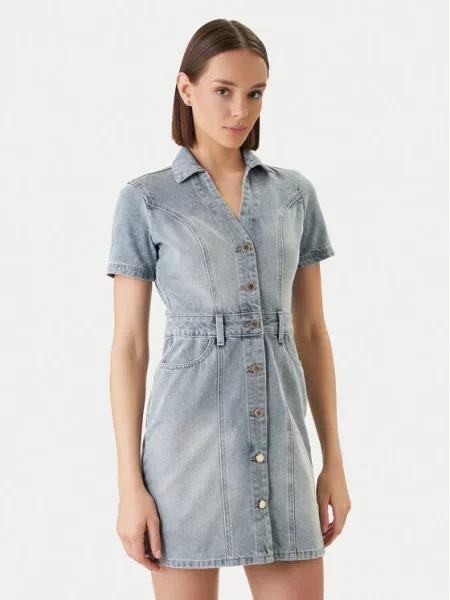Джинсовое платье Morgan голубое