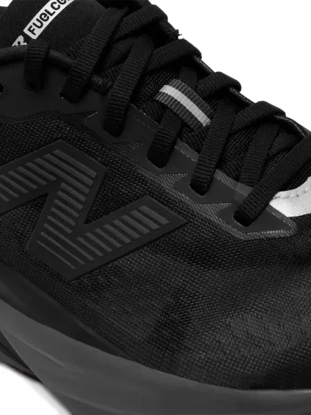 Велурени чехли New Balance на платформе сиво