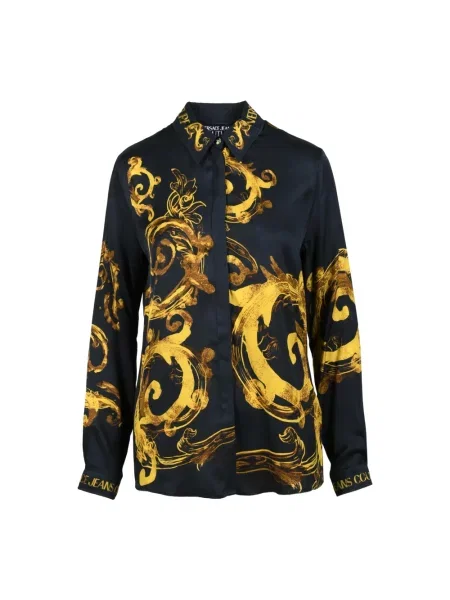 Koszula dżinsowa Versace Jeans Couture elegancka czarna