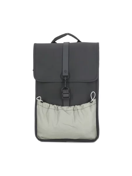 Rains plecak Mix Backpack Mini duży gładki czarny