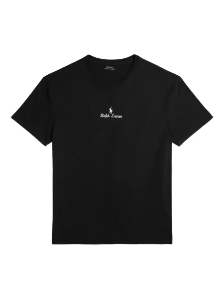 Ριγέ polo Polo Ralph Lauren με κουκούλα με αυτόγραφο λευκό