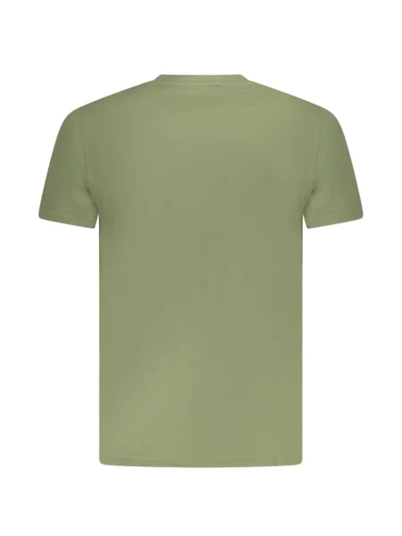 Tricou Cavalli Class cu imagine cu model zebră verde