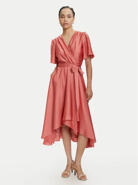 Swing Rochie cocktail portocaliu