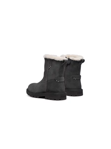 Kozačky Geox J Shaylax Girl Wpf M šedá