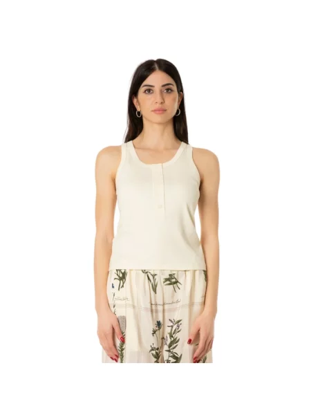 Top Isabelle Blanche beżowy