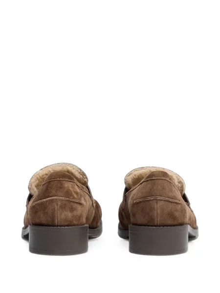 Pantofi loafer Ash din piele de căprioară maro