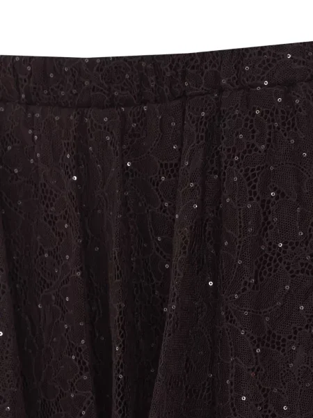 Fusta mini Twinset cu paiete maro