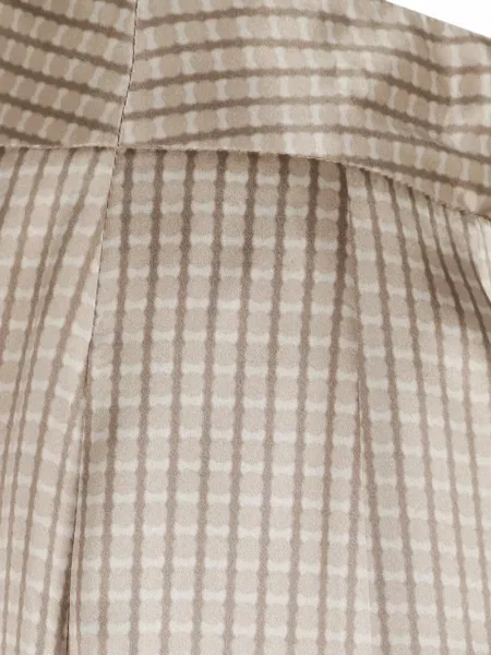 Pantaloni Kiton în carouri